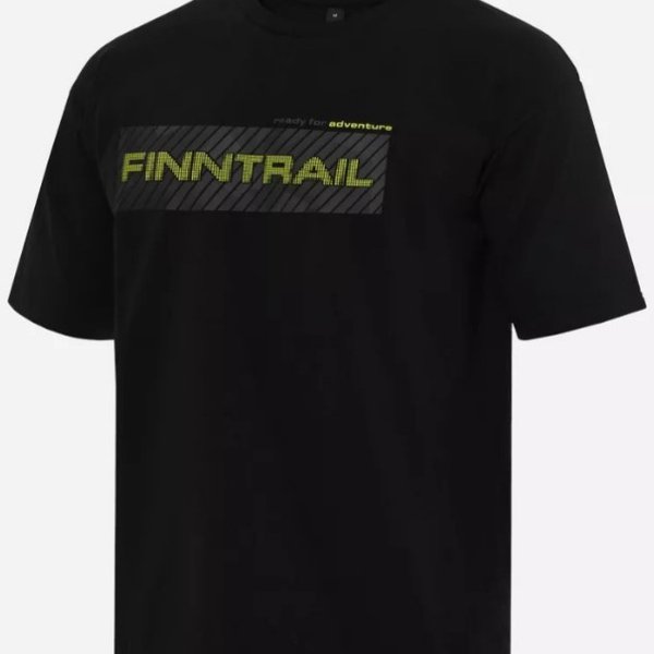 Футболка Finntrail Logo 6713 Black (L)