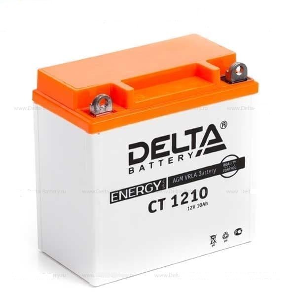 Аккумулятор мото Delta СТ 1210 10 А/ч R