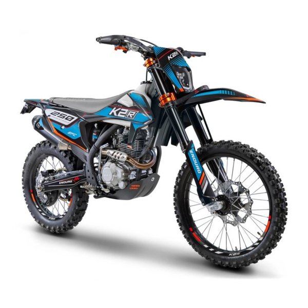 Мотоцикл K2R EFC250 синий/черный