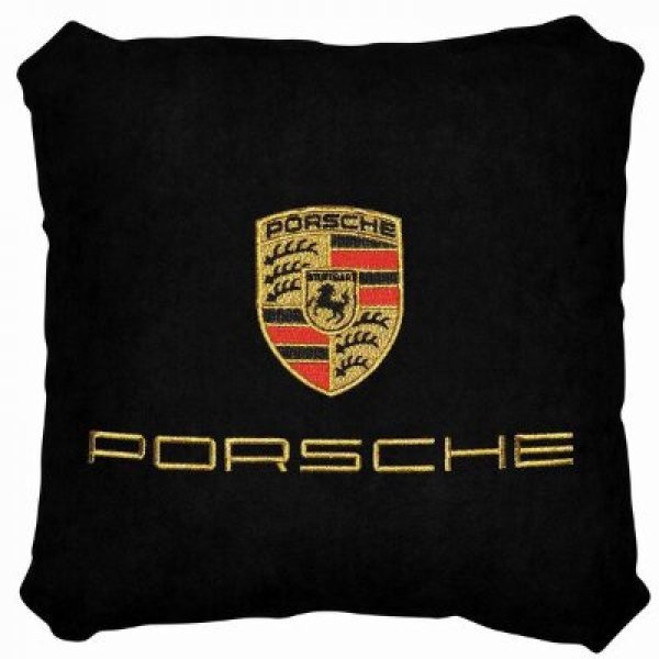 Подушка автомобильная с логотипом Porsche