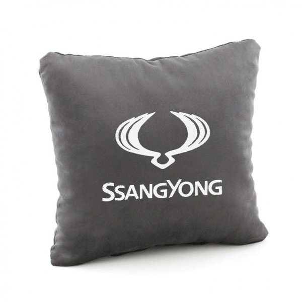 Подушка автомобильная с логотипом SsangYong