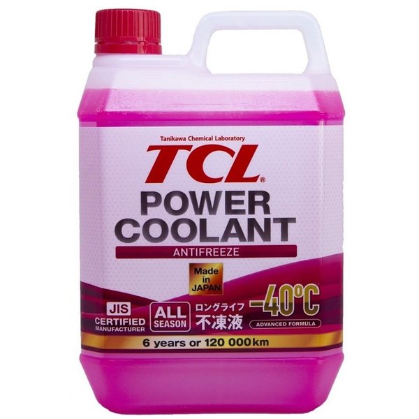 Антифриз TCL Power Coolant красный -40 Япония 2