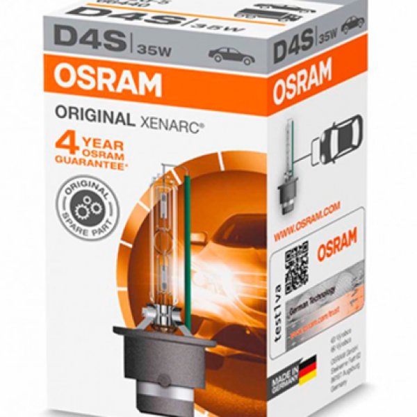 Лампа D4S Osram Xenon 66440CLC 35W P32d-5UVS Германия