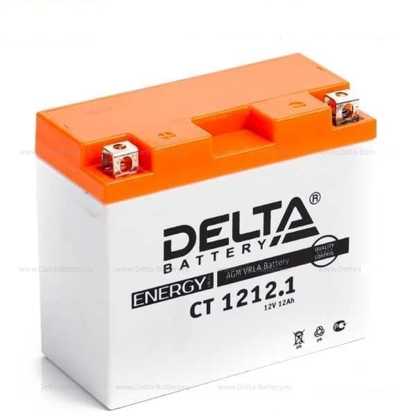 Аккумулятор мото Delta СТ 1212 12 А/ч R