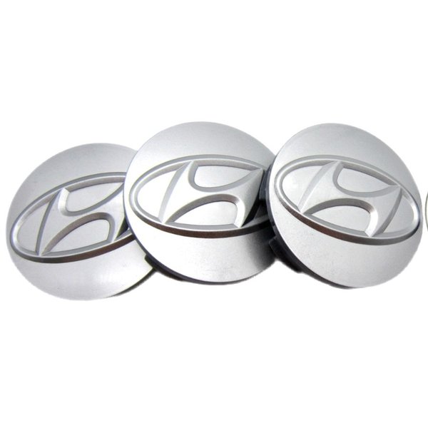 Заглушка диска Hyundai 60/58 мм серый